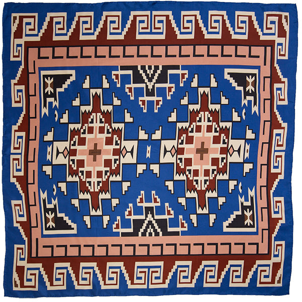 Southwest Wild Rags — #11 Royal/Bronze
