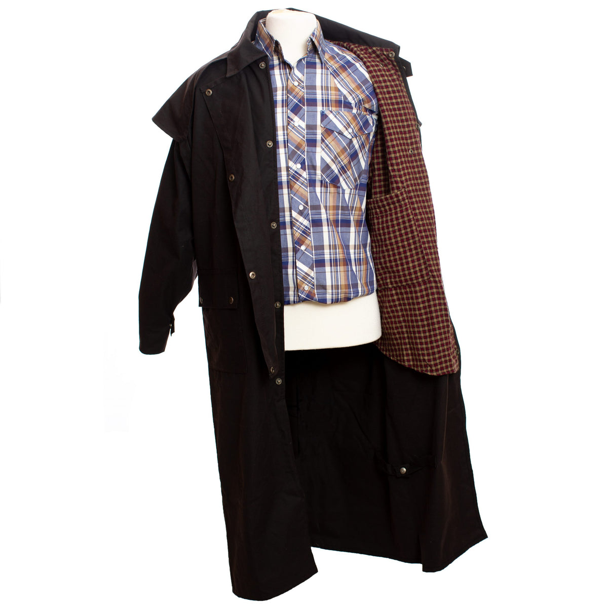 Oilskin Duster in Duster