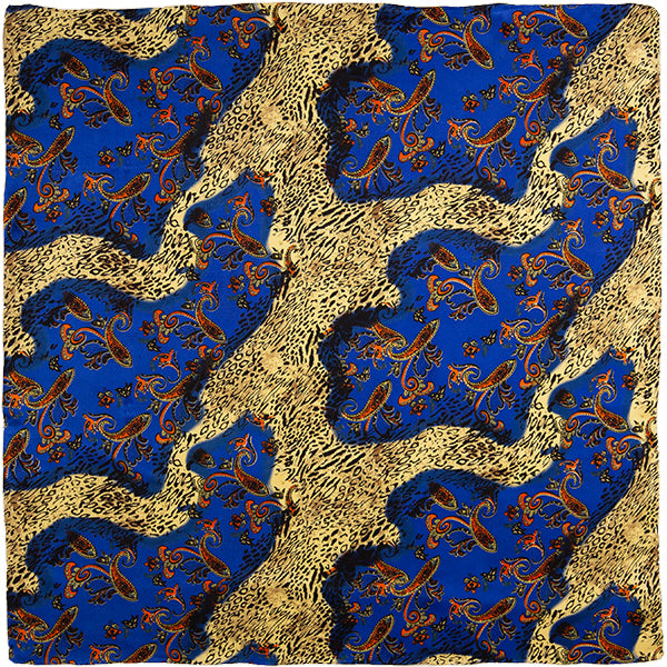 Charmeuse Wild Rags — #12 Peacock