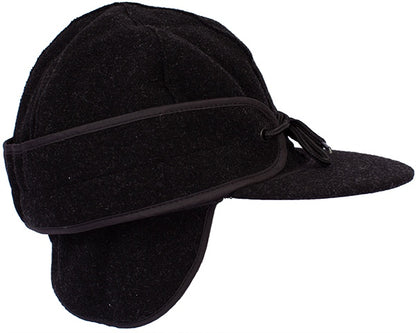 Yukon Wool Cap in Black