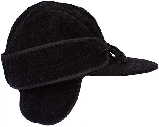 Yukon Wool Cap in Black
