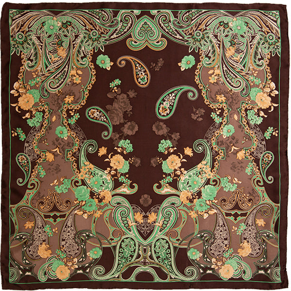 Charmeuse Wild Rags in #19 Byzantine