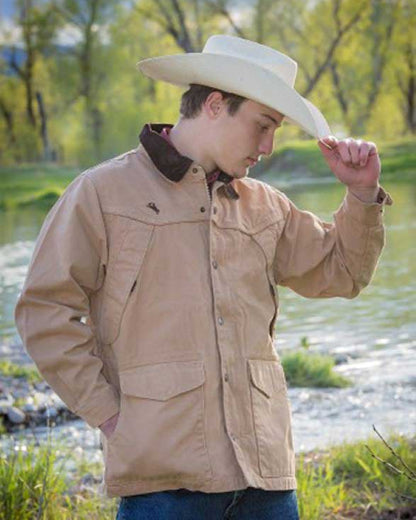 Men's Sagebrush Jacket in Chocolate