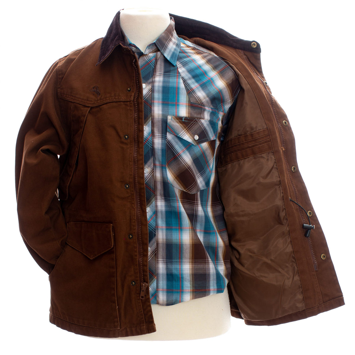 Men's Sagebrush Jacket in Chocolate