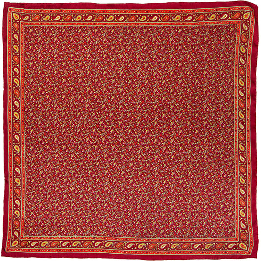 Satin Silk Wild Rags in #1 Burgundy