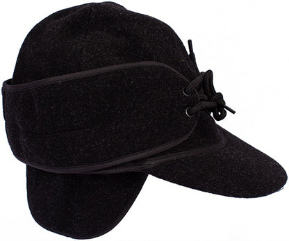 Mackenzie Wool Cap in Black