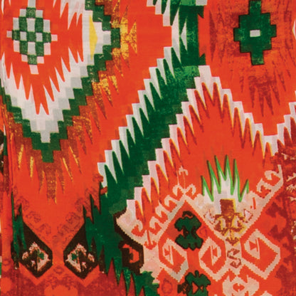 Aztec Wild Rags in Teal Tan
