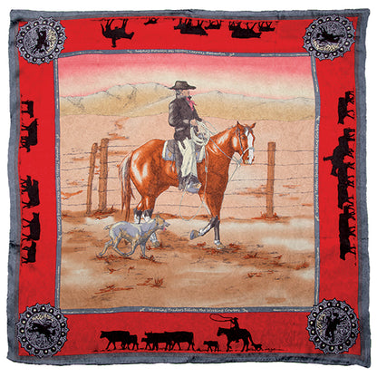 Limited Edition Wild Rags in Anniversary Palomino Blue