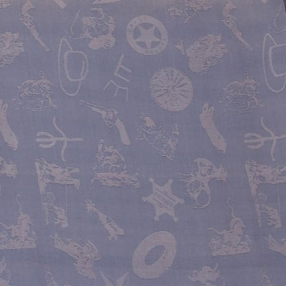 Cowboy Logo Wild Rags in Aqua