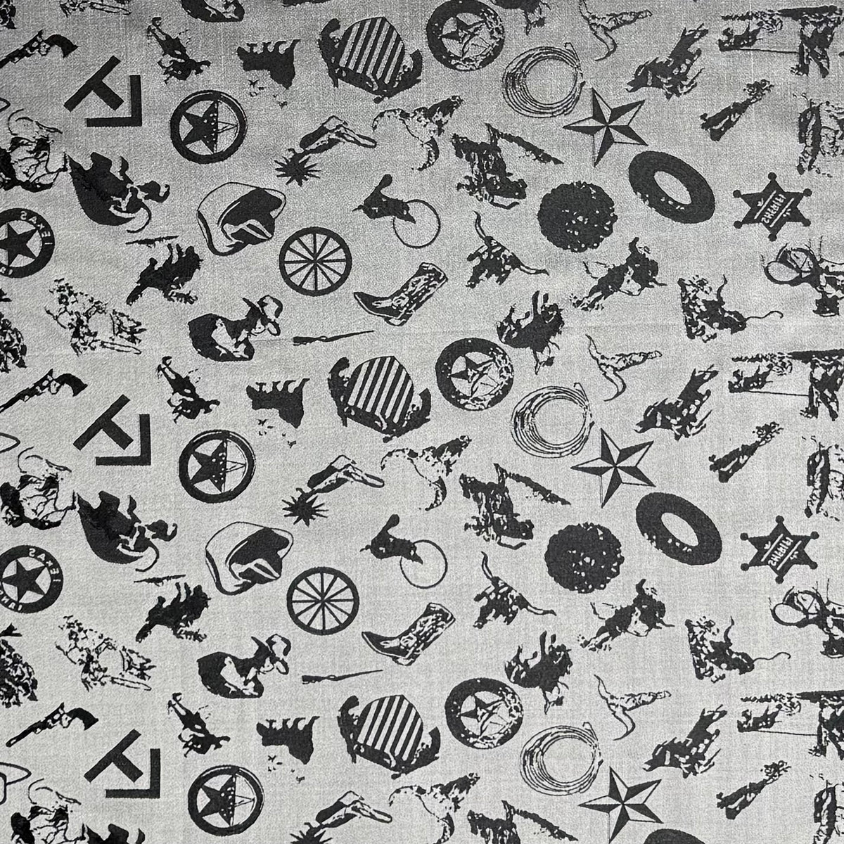 Cowboy Logo Baroque Wild Rag