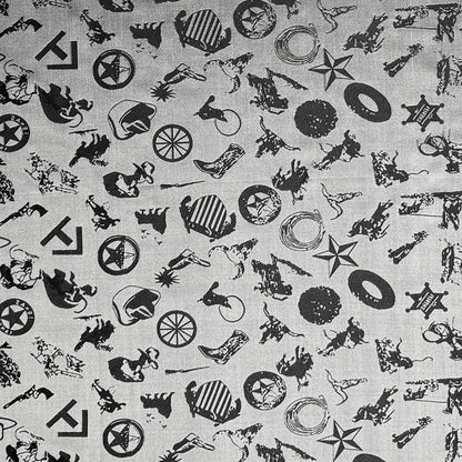 Cowboy Logo Baroque Wild Rag
