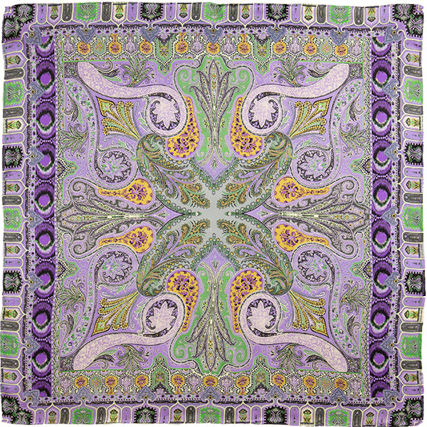 Charmeuse Wild Rags — #3 Lilac & Lace