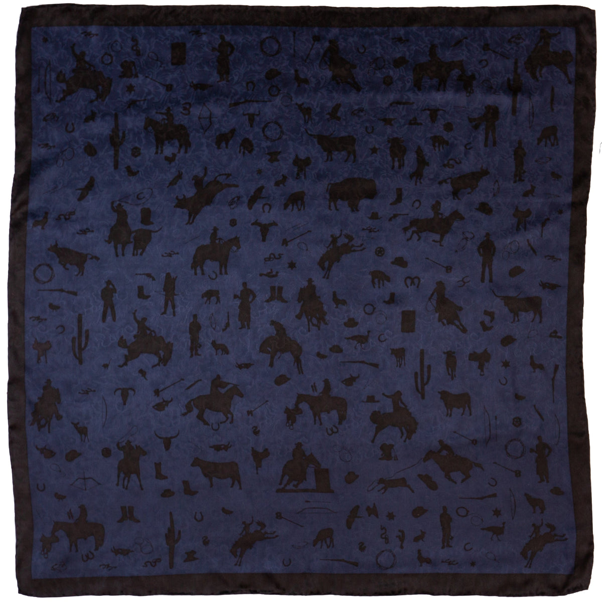 Cowboy Silhouette Wild Rag