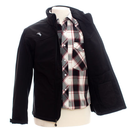 Men's Colter Jacket Soft Shell in Black