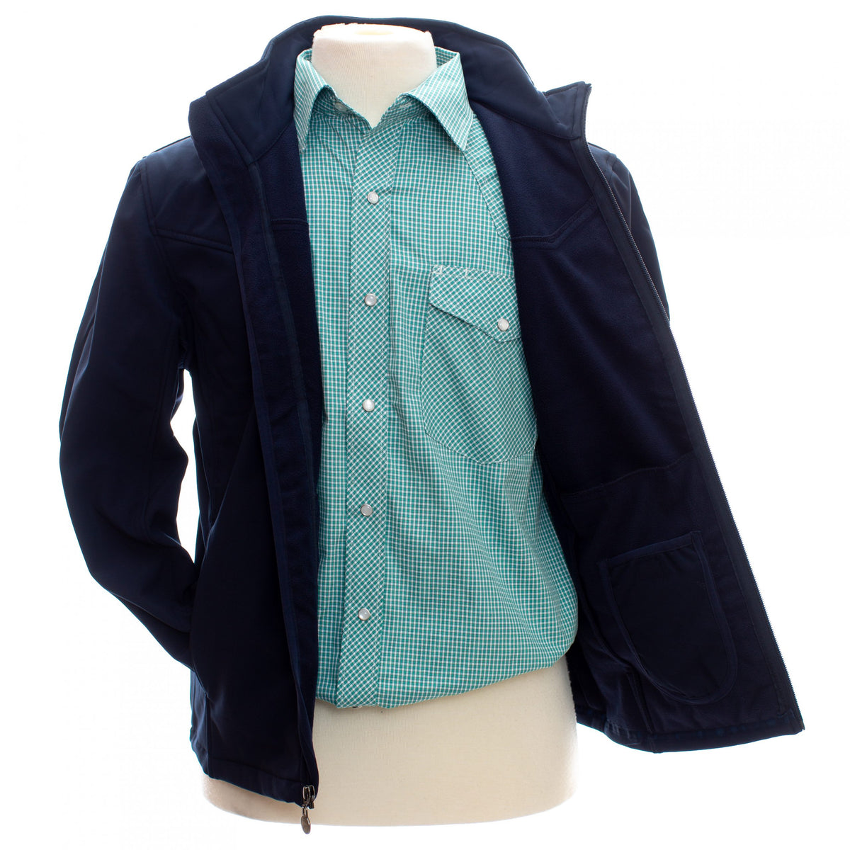 Men's Colter Jacket Soft Shell in Navy
