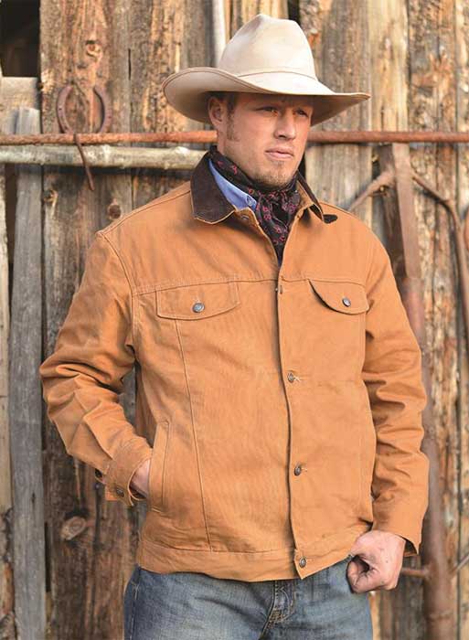 Men’s Chisum Concealed Carry Jacket in Chocolate