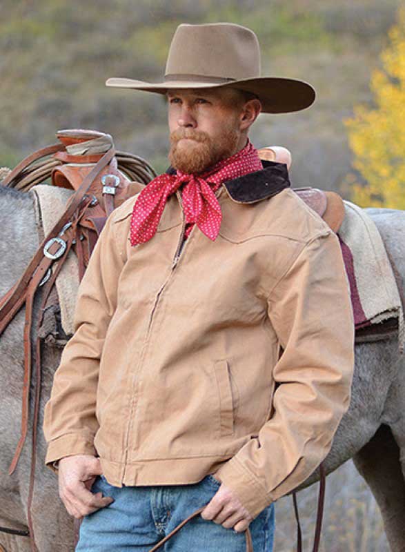 Men's Summer Jacket in Cinnamon