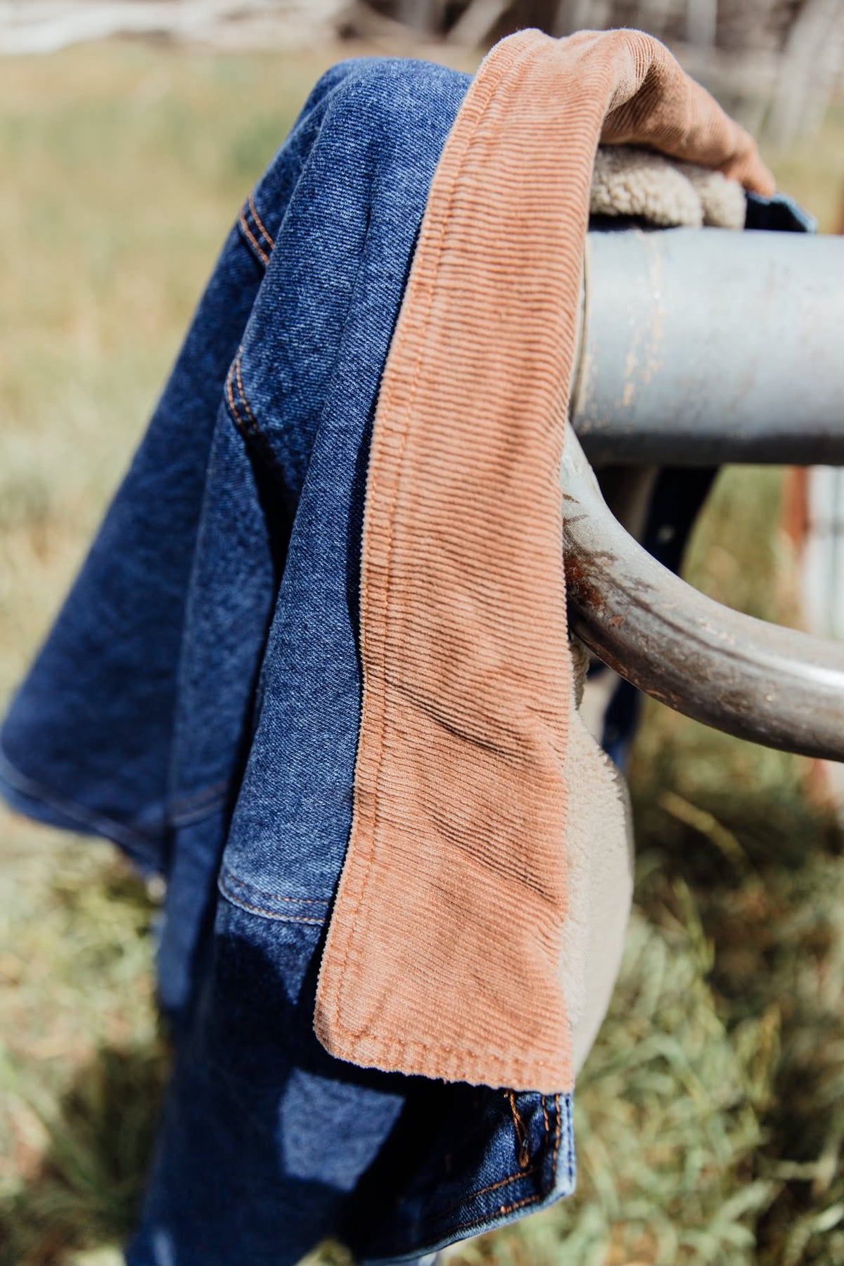 Women's Denim Sherpa Lined Jacket in Women's Sherpa Jacket