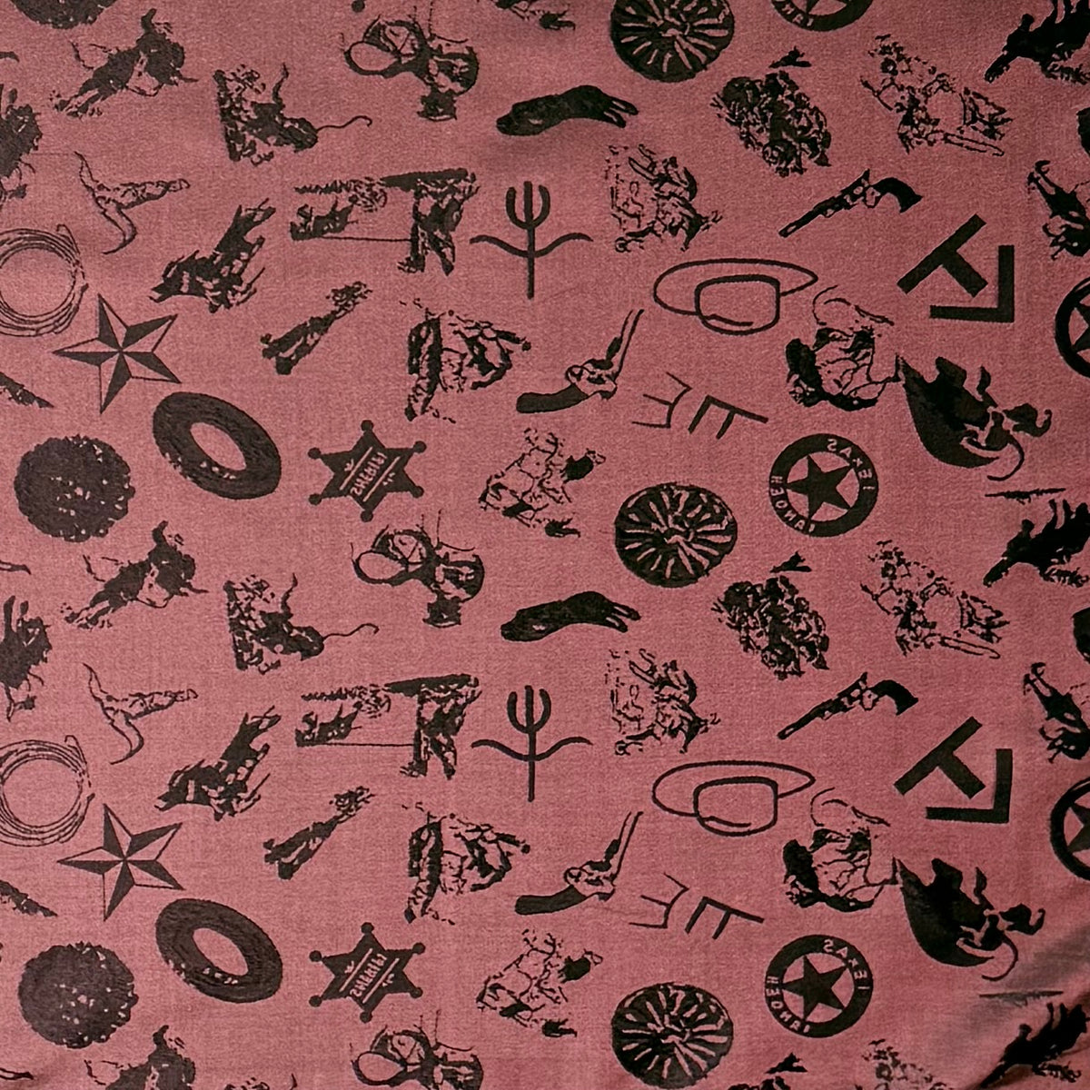 Cowboy Logo Baroque Wild Rag