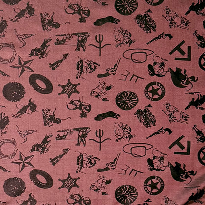 Cowboy Logo Baroque Wild Rag