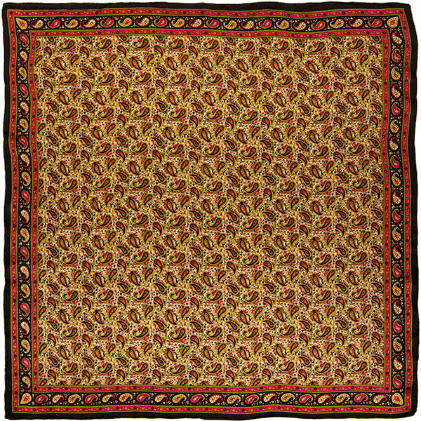 Satin Silk Wild Rags — #9 Gold