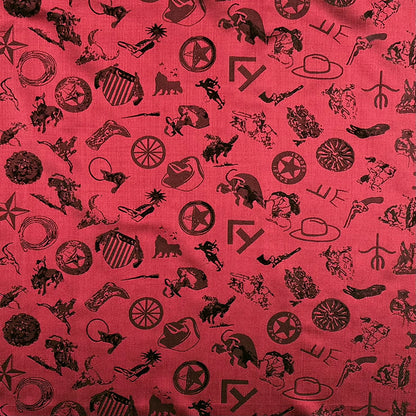 Cowboy Logo Baroque Wild Rag