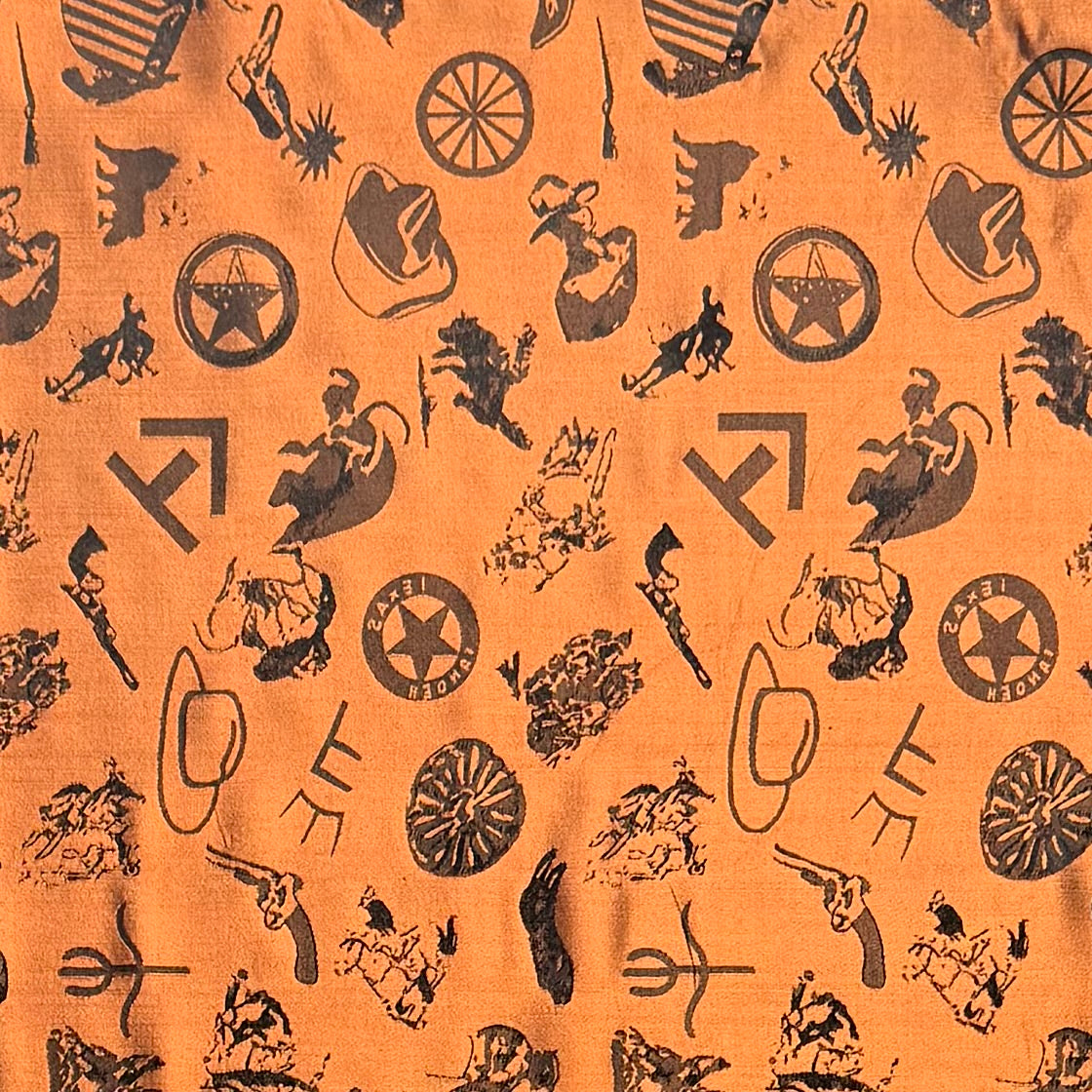 Cowboy Logo Baroque Wild Rag