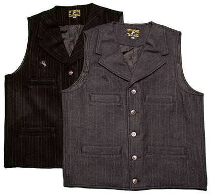 Men's Banker's Vest in Black