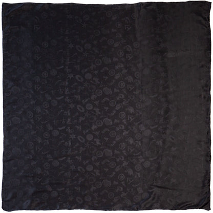 Cowboy Logo Wild Rags in Chocolate