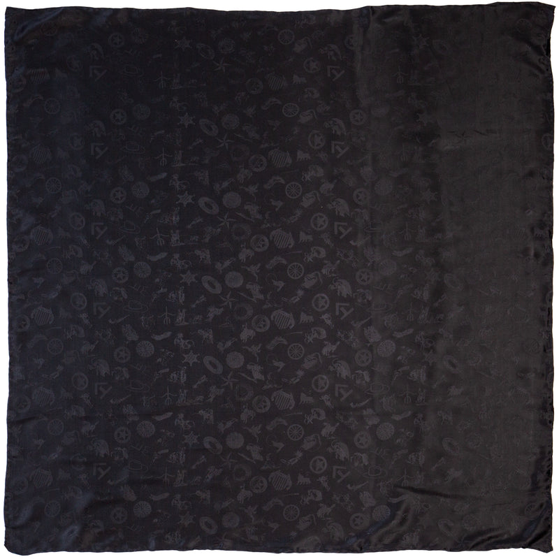 Cowboy Logo Wild Rags — Black