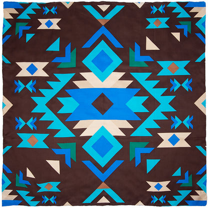 Southwest Wild Rags in #9 Brown Blue