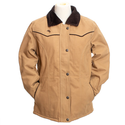 Women's Canvas Ranch Coat in Chocolate