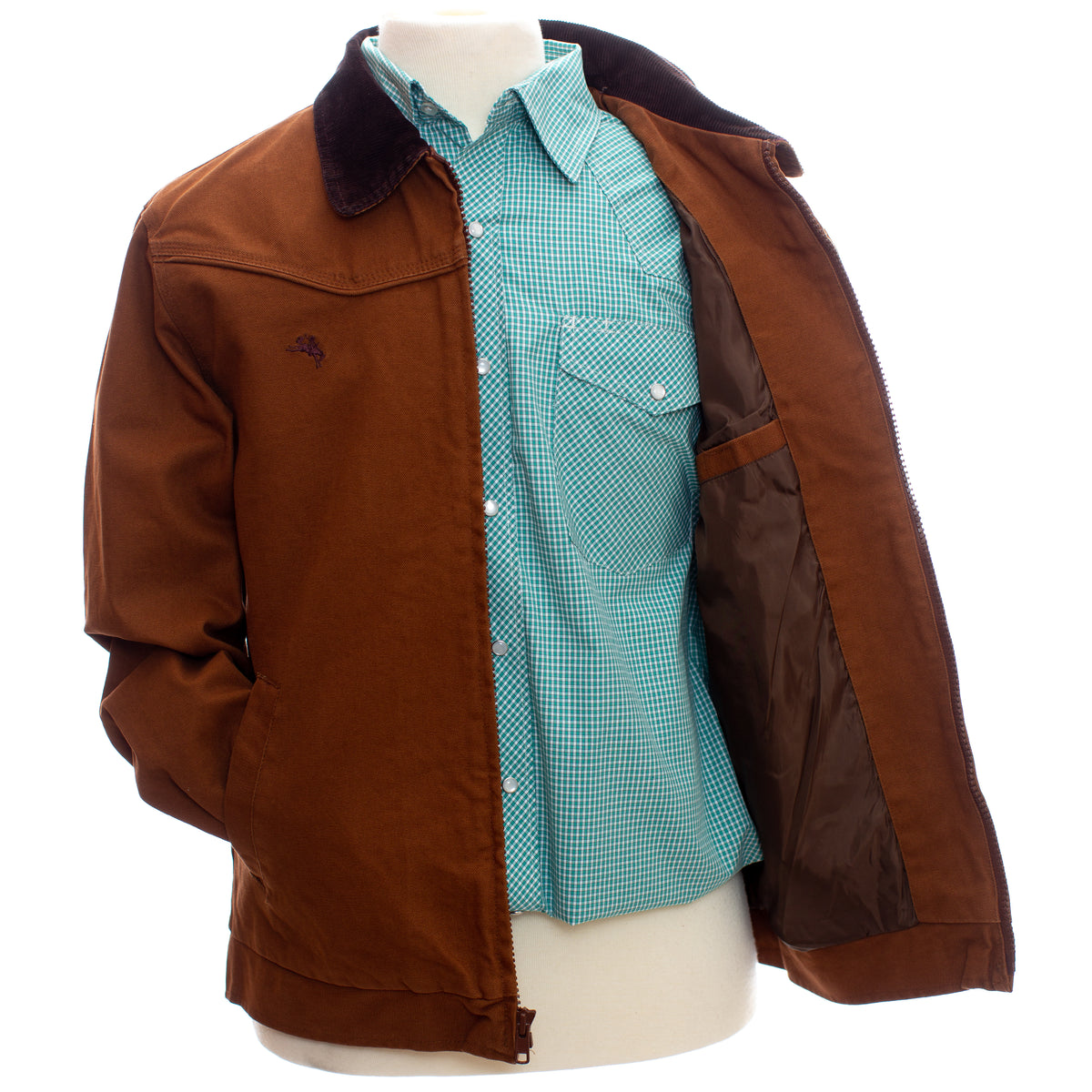 Men's Summer Jacket in Chocolate