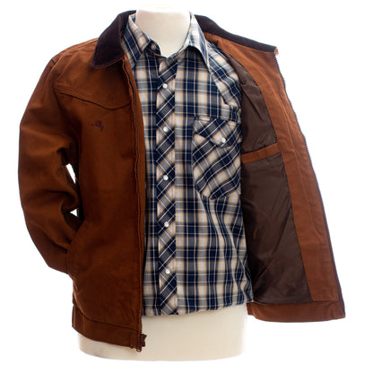 Men's Summer Jacket in Chocolate