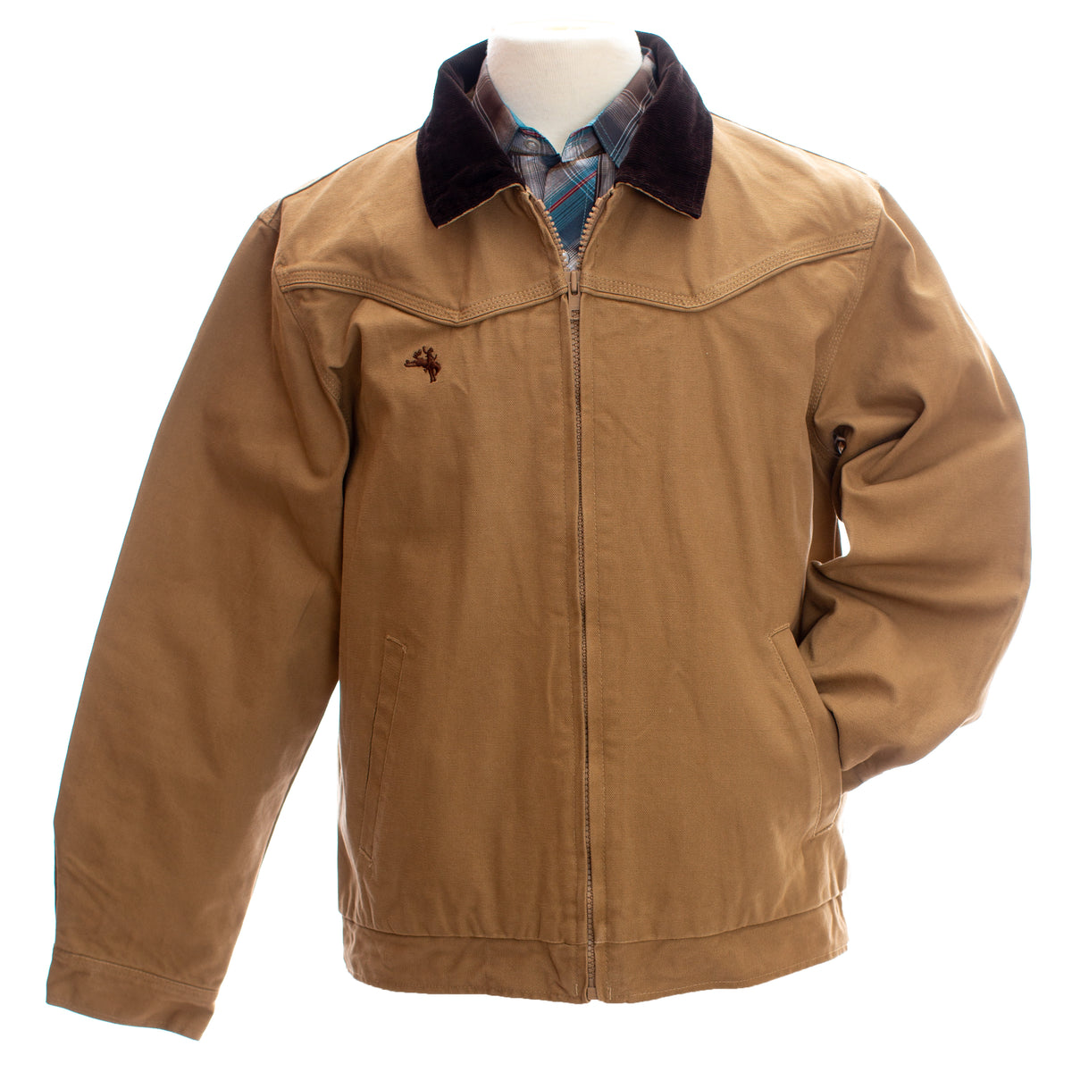 Men's Summer Jacket in Chocolate
