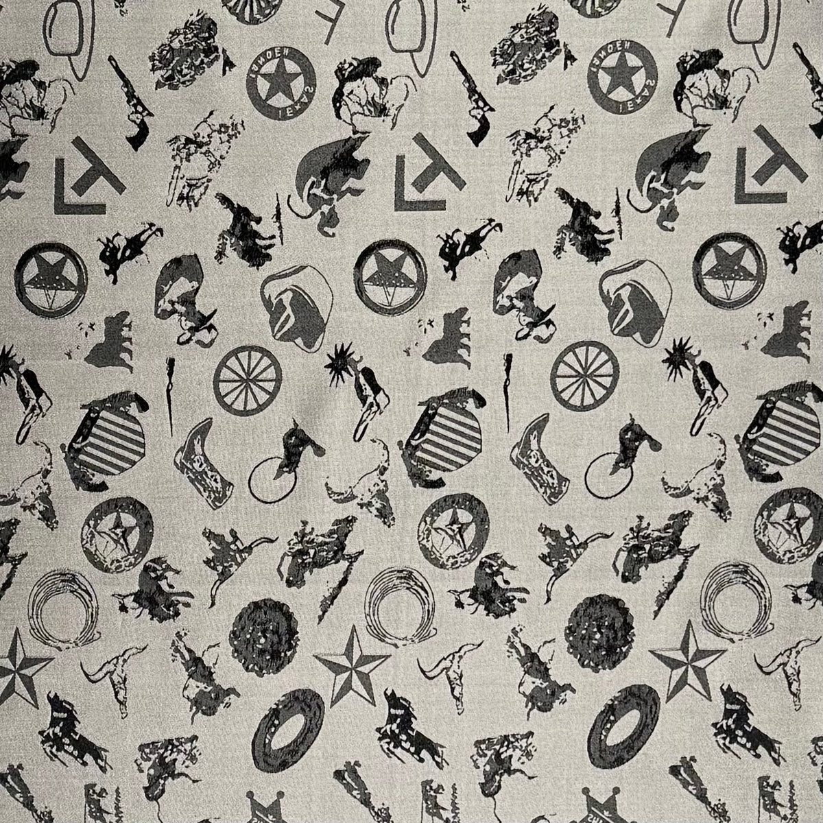 Cowboy Logo Baroque Wild Rag