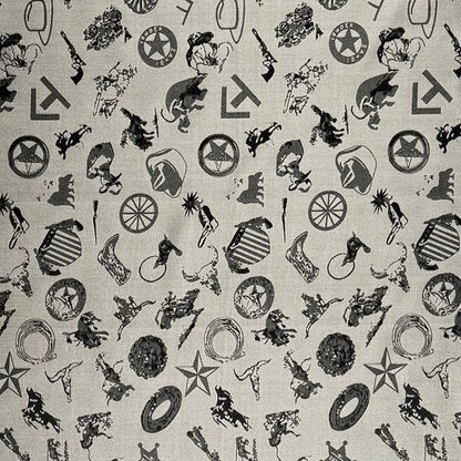 Cowboy Logo Baroque Wild Rag