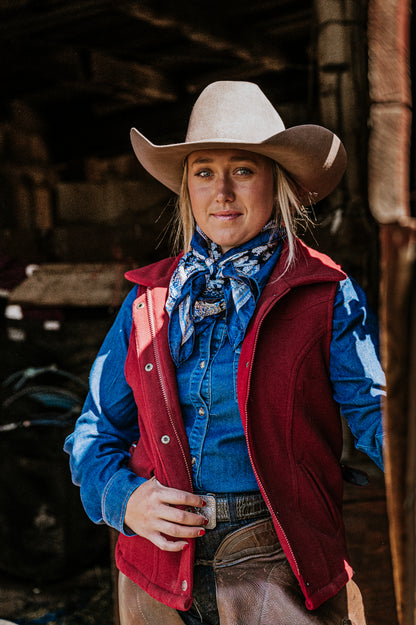 Women's Montana Vest in Charcoal
