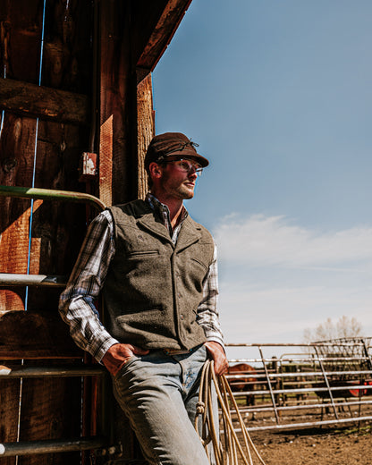 Men's Buckaroo Wool Vest