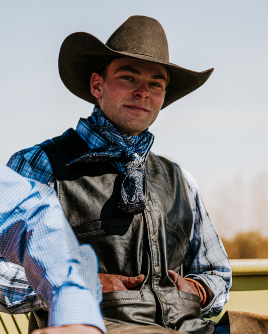 Men's Bighorn Leather Vest
