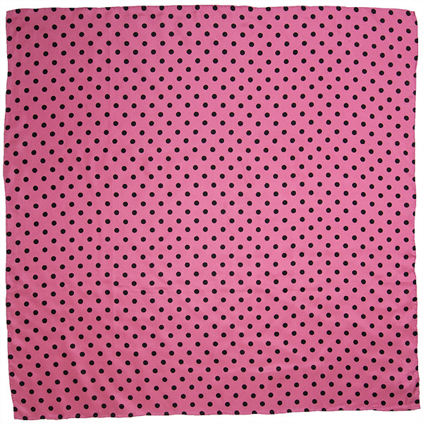 Polka Dot Wild Rags — Pink