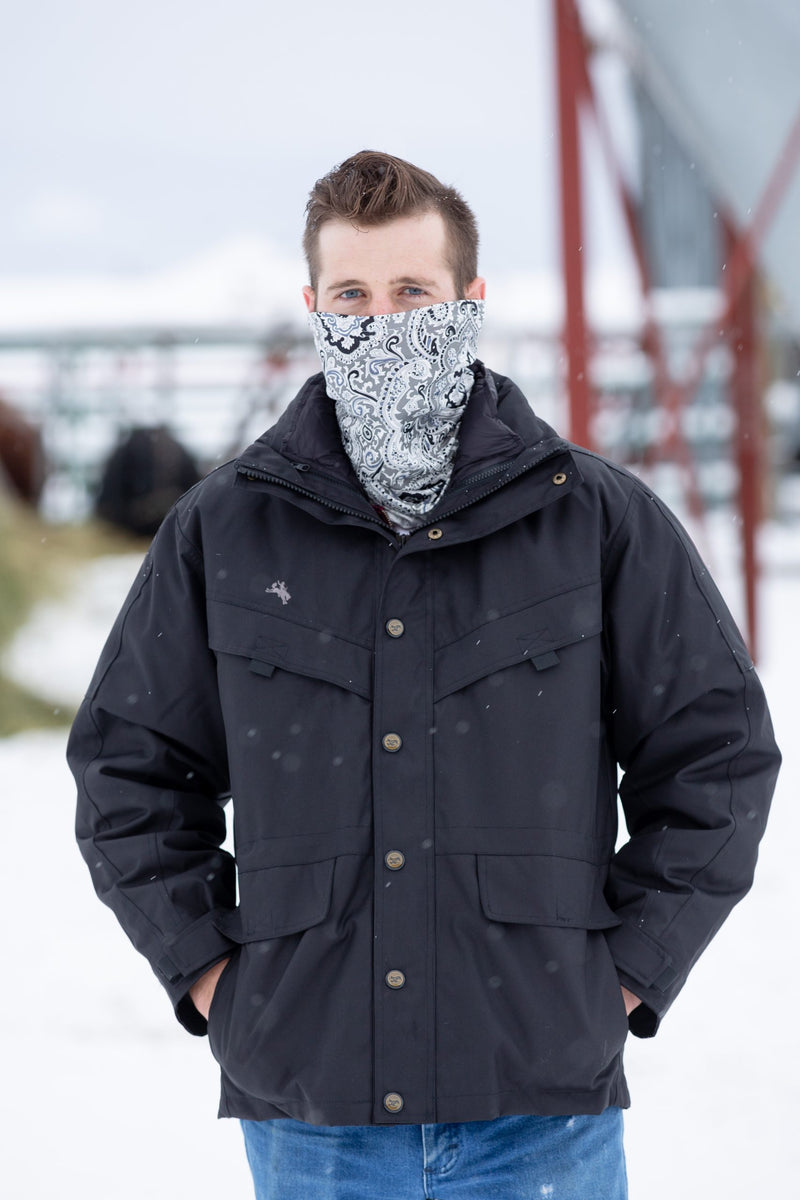 Silk Neck Gaiter — Paisley