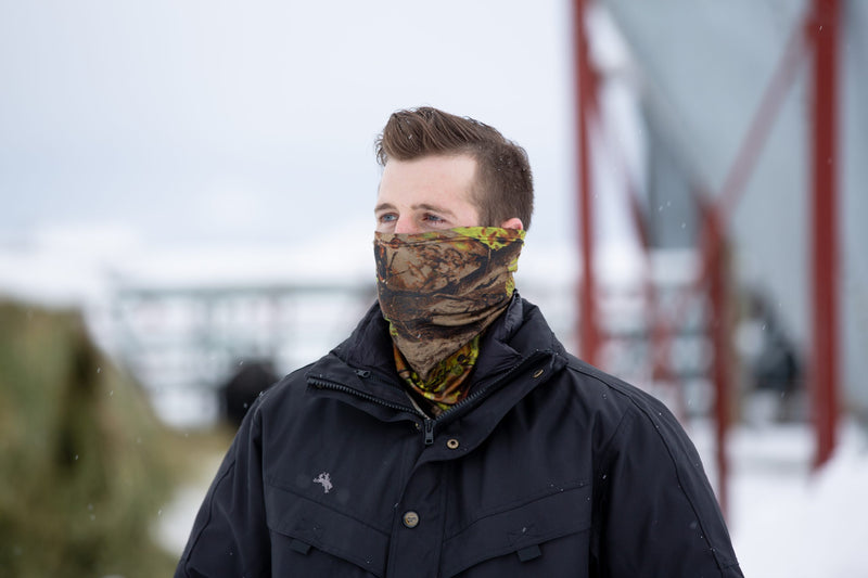 Silk Neck Gaiter — Camo