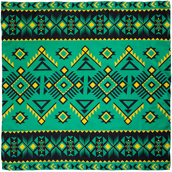 Southwest Wild Rags — #6 Green Black
