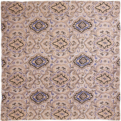 Paisley Wild Rags in Blue/Silver