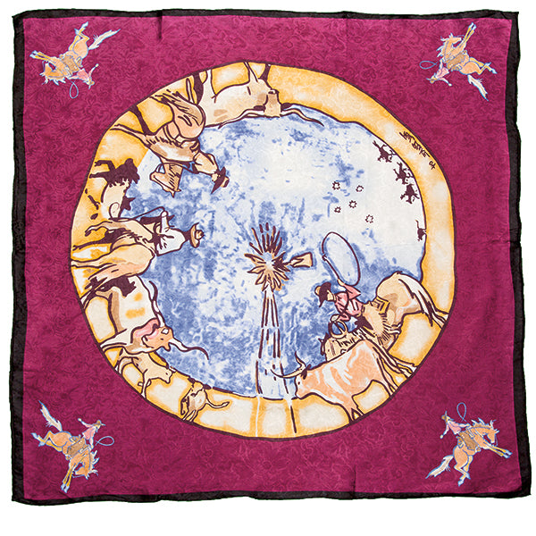Limited Edition Wild Rags in Rodeo Girls Ivory