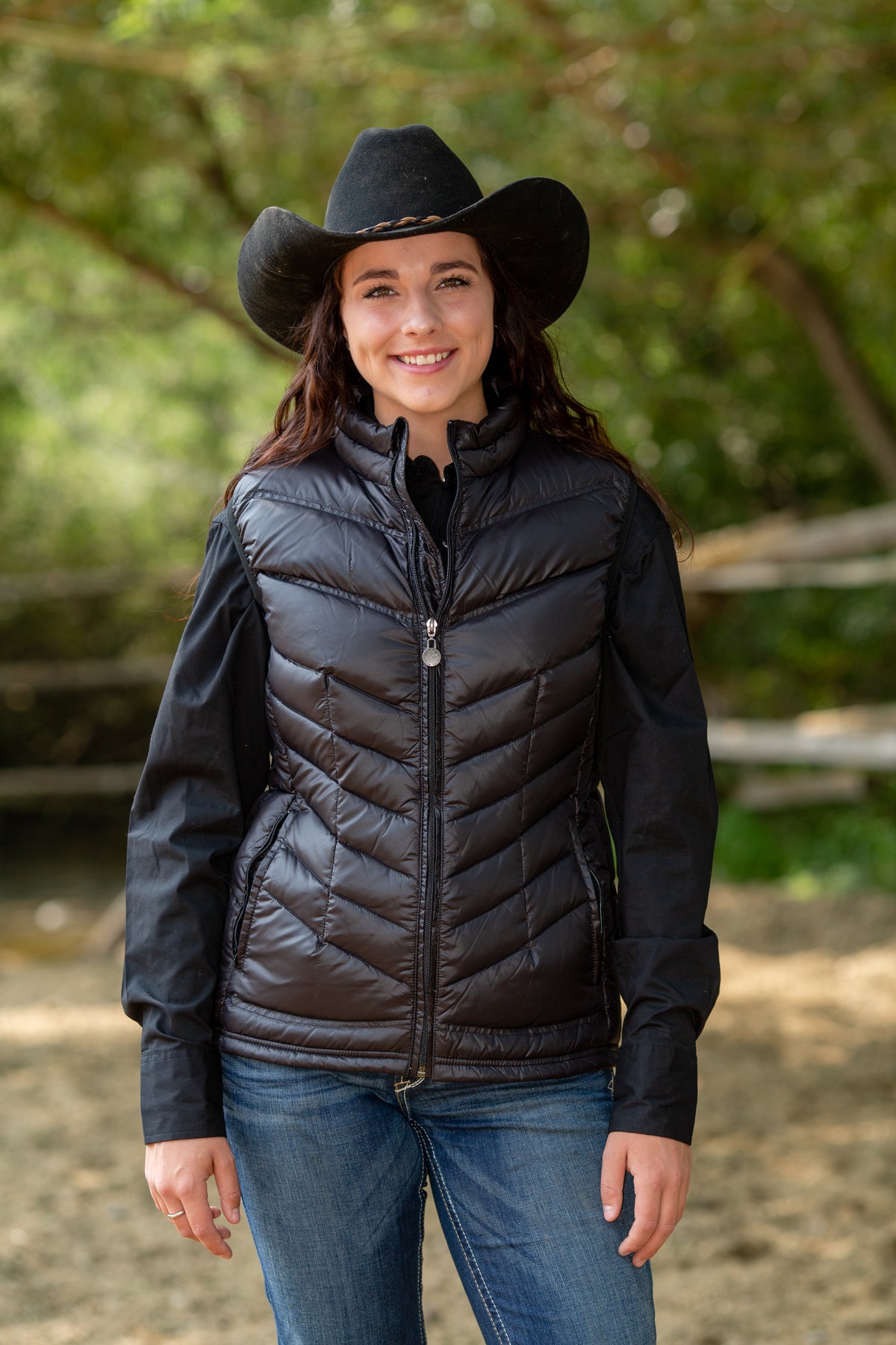 Women's Mckinley Vest in Black