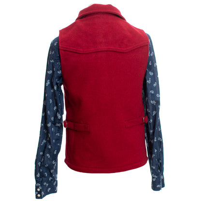 Women's Montana Vest in Red