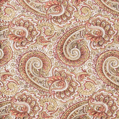Paisley Wild Rags in Burgundy/White