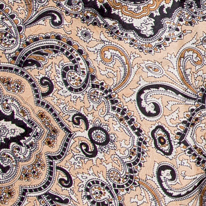 Paisley Wild Rags in Orange/Ivory
